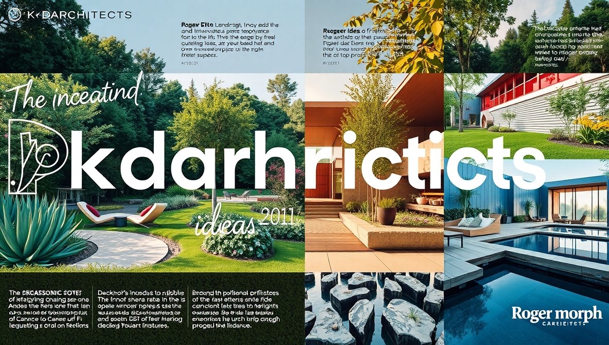 kdarchitects landscape ideas by roger morph