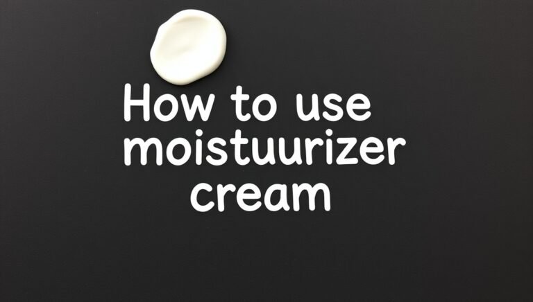 how to use cilxarhu677 moisturizer cream